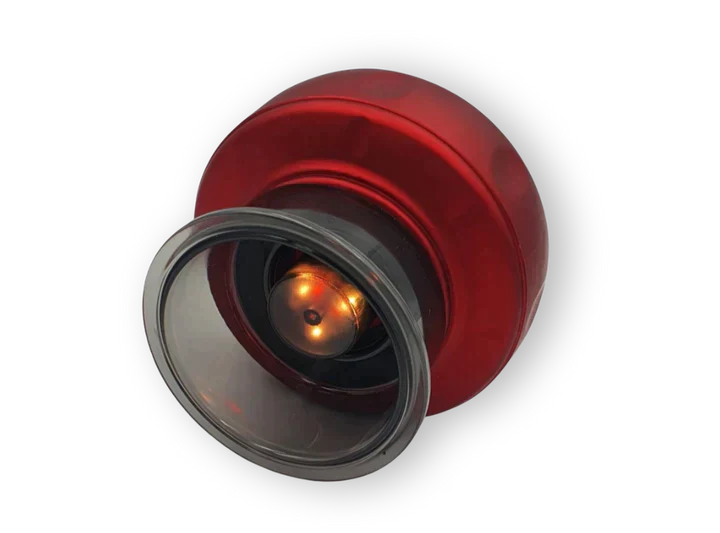 "Electric dynamic cupping therapy device with red light therapy and gua sha scraping massage applied on the back for muscle recovery and pain relief."